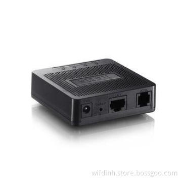 Wired DSL Modem With RJ11 DSL Port Plus And Ethernet Port